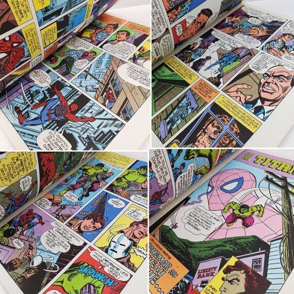 Marvel Spider-Man Hulk Comic Book LUG French 1979 Unread TPB L'Araignee Titan - Picture 7 of 9